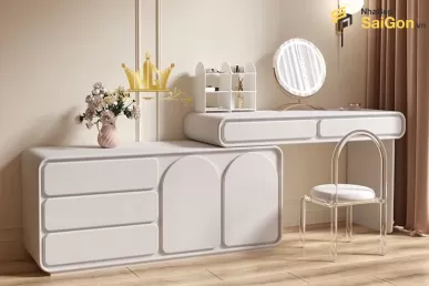 Bàn trang điểm gỗ Hoàng Đạt- BTD004