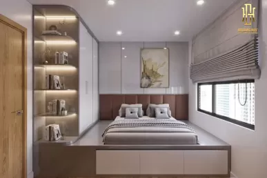 Giường ngủ hiện đại Hoàng Đạt - GN006