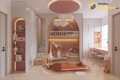 Giường tầng thông minh Hoàng Đạt - GT017