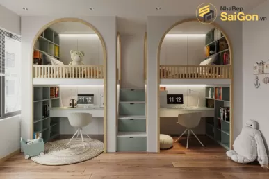 Giường tầng thông minh Hoàng Đạt - GT001