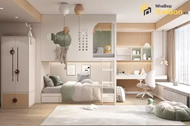 Giường tầng thông minh Hoàng Đạt - GT003