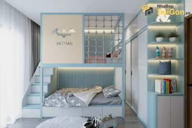 Giường tầng thông minh Hoàng Đạt - GT006