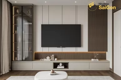 Kệ tivi gỗ hiện đại Hoàng Đạt - TV016