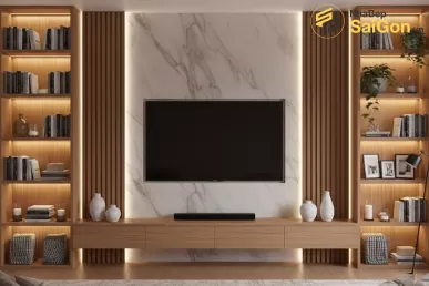 Kệ tivi gỗ hiện đại Hoàng Đạt - TV020