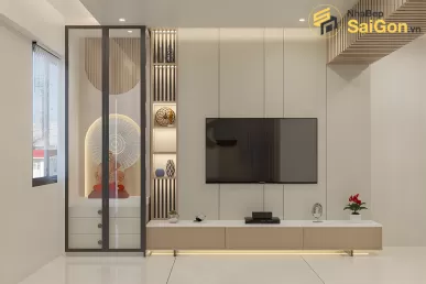Kệ tivi gỗ hiện đại Hoàng Đạt - TV026