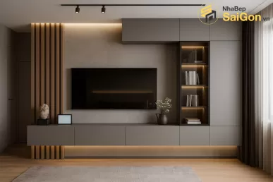 Kệ tivi gỗ hiện đại Hoàng Đạt - TV004