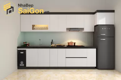 Tủ bếp chữ I - TBI004