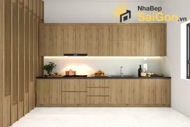 Tủ bếp chữ I - TBI003