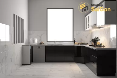 Tủ bếp chữ L - TBL027