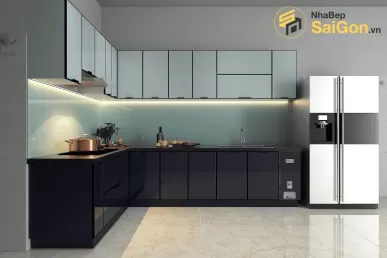 Tủ bếp chữ L - TBL025