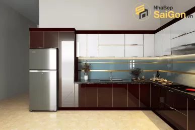 Tủ bếp chữ L - TBL030