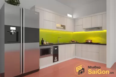 Tủ bếp chữ L - TBL005