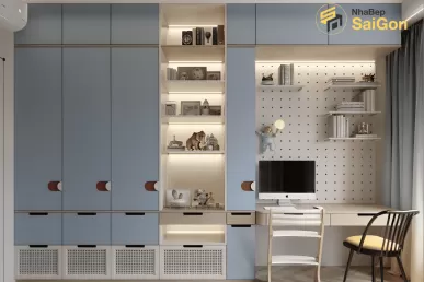 Tủ quần áo gỗ hiện đại TQA012