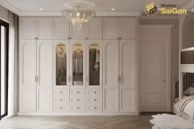 Tủ quần áo gỗ hiện đại TQA014