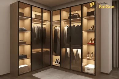 Tủ quần áo gỗ hiện đại TQA017