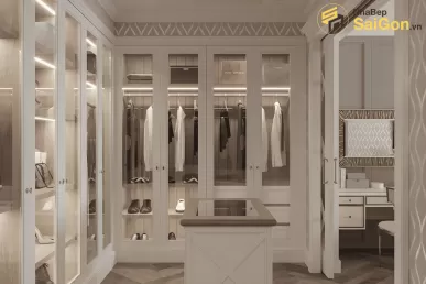 Tủ quần áo gỗ hiện đại TQA018