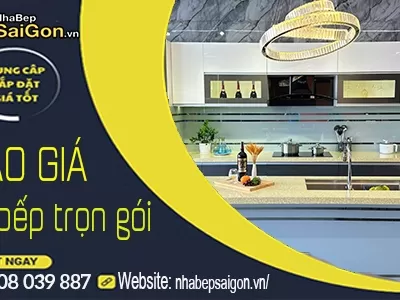 Báo Giá Thi Công Tủ Bếp Trọn Gói – Cập Nhật Mới Nhất, Minh Bạch & Chi Tiết