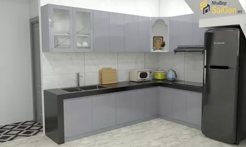 Bàn Giao Tủ Bếp Đan Bê Tông Cho Anh Thầu Ở Bình Dương – Giải Pháp Bếp Bền Đẹp Hiện Đại