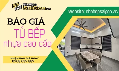 Báo Giá Thi Công Tủ Bếp Nhựa Mới Nhất 2026 – Chi Tiết Từng Hạng Mục