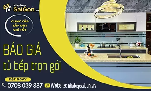 Báo Giá Thi Công Tủ Bếp Trọn Gói – Cập Nhật Mới Nhất, Minh Bạch & Chi Tiết