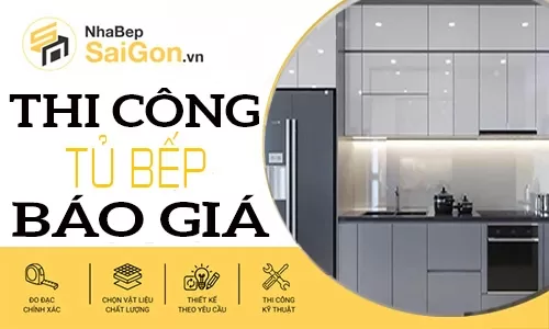 Báo Giá Tủ Bếp MDF Mới Nhất 2026 – Thi Công Đẹp, Bền, Tiết Kiệm Chi Phí