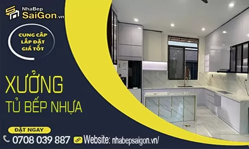 Báo Giá Tủ Bếp Nhựa 2026 – Giá Thiết Kế Thi Công Trọn Gói Mới Nhất Tại TP.HCM