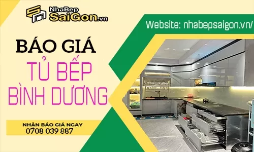 Báo Giá Tủ Bếp Nhựa Bình Dương Mới Nhất 2026 – Thi Công Trọn Gói, Giá Xưởng Cạnh Tranh
