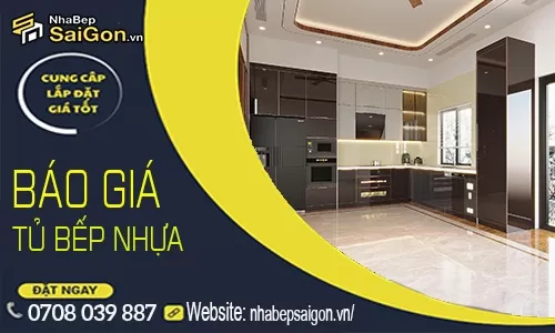 Báo giá tủ bếp nhựa đặc TP.HCM – Cập nhật mới nhất 2026, giá xưởng cạnh tranh