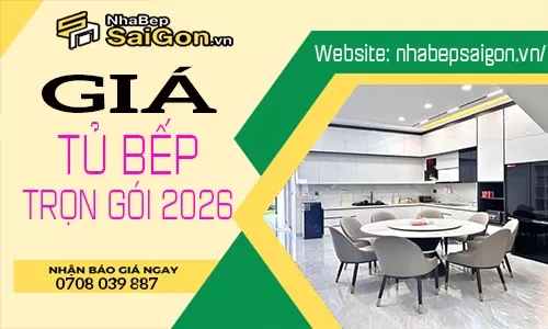 Báo Giá Tủ Bếp Nhựa Trọn Gói Mới Nhất 2026 – Chi Phí Thi Công Từ A Đến Z