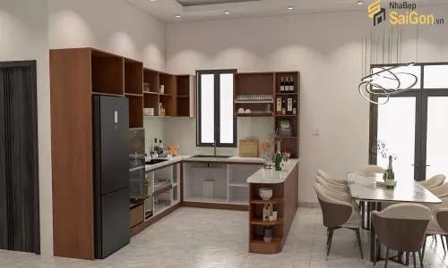 Bàn Giao Tủ Bếp Và Phòng Thờ Tại Tây Ninh Cho Chị Oanh – Không Gian Sống Hiện Đại Và Trang Nghiêm