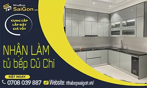 Làm Tủ Bếp Củ Chi Chuyên Nghiệp – Thiết Kế Theo Yêu Cầu, Sản Xuất Trực Tiếp