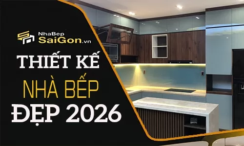 Top Mẫu Phòng Bếp Đẹp Nhất Hiện Nay – Xu Hướng Thiết Kế Hiện Đại, Sang Trọng 2026
