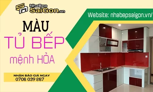 Màu Tủ Bếp Hợp Mệnh Hỏa: Gợi Ý Màu Sắc Mang Lại May Mắn Và Tài Lộc