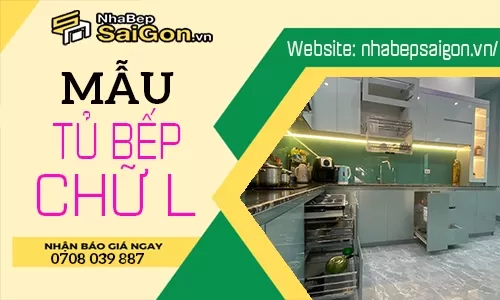 Mẫu Tủ Bếp Nhựa Chữ L Đẹp, Hiện Đại – Giải Pháp Tối Ưu Không Gian Bếp