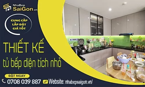 Thiết Kế Bếp Nhỏ – Giải Pháp Tối Ưu Không Gian Hiện Đại, Tiện Nghi