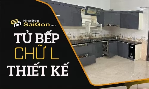 Tủ Bếp Chữ L Cho Nhà Nhỏ Tối Ưu Diện Tích Hiện Đại Và Tiện Nghi