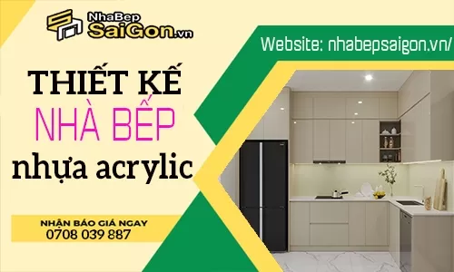 Tủ Bếp Nhựa Acrylic – Giải Pháp Sang Trọng, Hiện Đại Cho Không Gian Bếp Đẳng Cấp