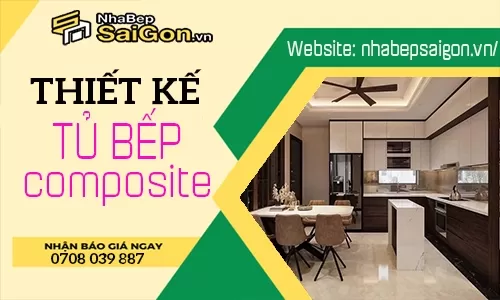 Tủ Bếp Nhựa Composite – Giải Pháp Nội Thất Cao Cấp Chống Nước, Bền Đẹp Theo Thời Gian