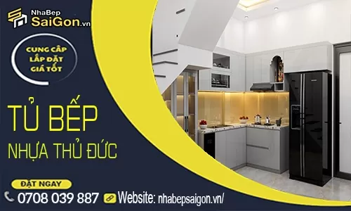 Tủ bếp nhựa đặc Thủ Đức – Giải pháp nội thất bền đẹp, chống nước tuyệt đối cho gia đình hiện đại