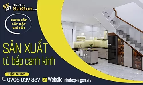 Xưởng Sản Xuất Tủ Bếp Cánh Kính Tại TP.HCM – Xu Hướng Nội Thất Bếp Hiện Đại Và Sang Trọng