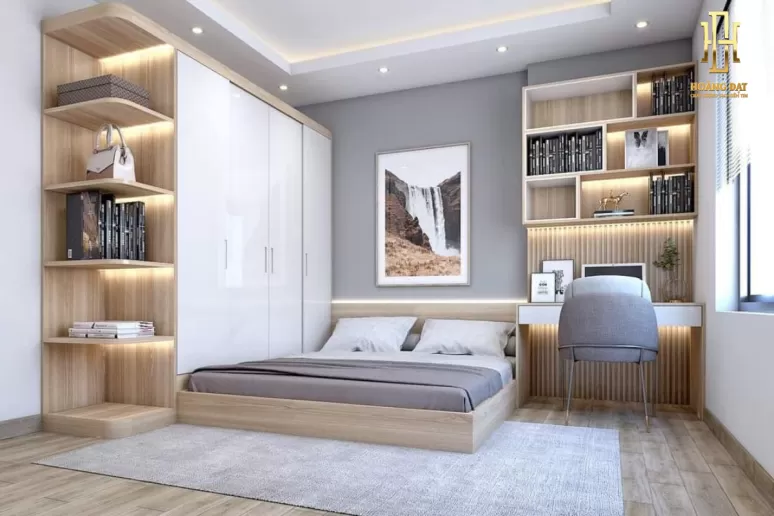 Giường ngủ hiện đại Hoàng Đạt - GN005