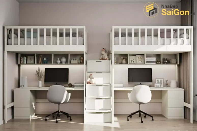 Giường tầng thông minh Hoàng Đạt - GT002