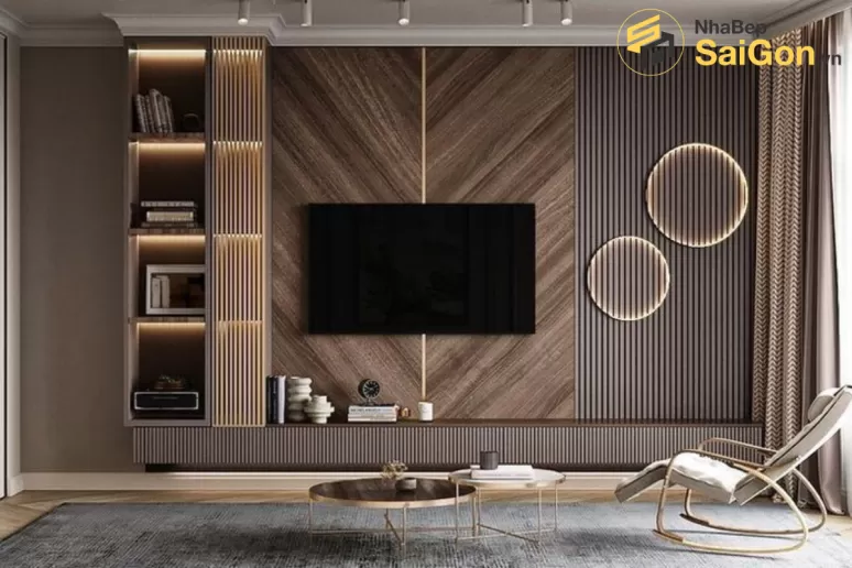 Kệ tivi gỗ hiện đại Hoàng Đạt - TV014