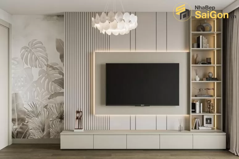 Kệ tivi gỗ hiện đại Hoàng Đạt - TV017