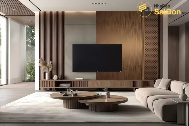 Kệ tivi gỗ hiện đại Hoàng Đạt - TV027