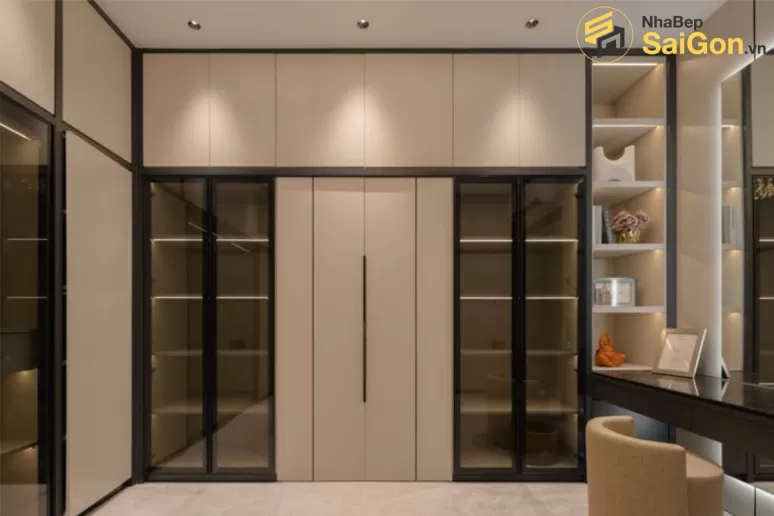 Tủ quần áo gỗ hiện đại TQA003