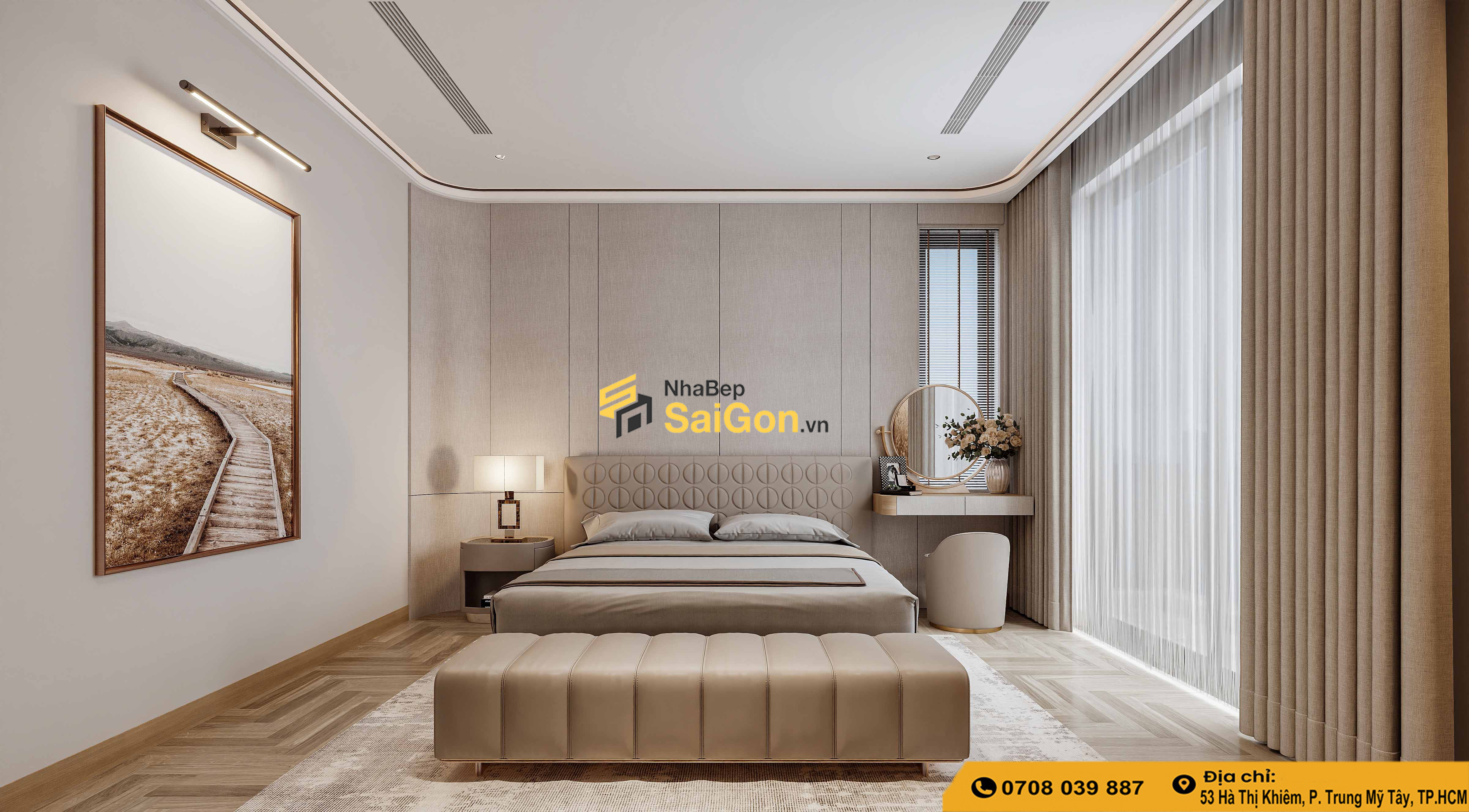 Thiết Kế Thi Công Phòng Ngủ Trọn Gói