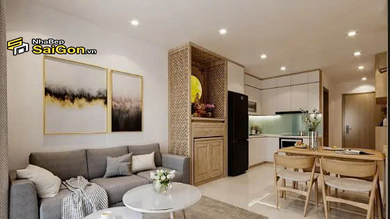 mẫu thiết kế căn hộ studio đẹp hiện đại 2026