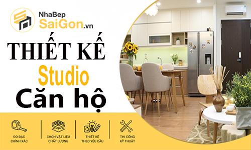 mẫu thiết kế căn hộ studio đẹp hiện đại 2026