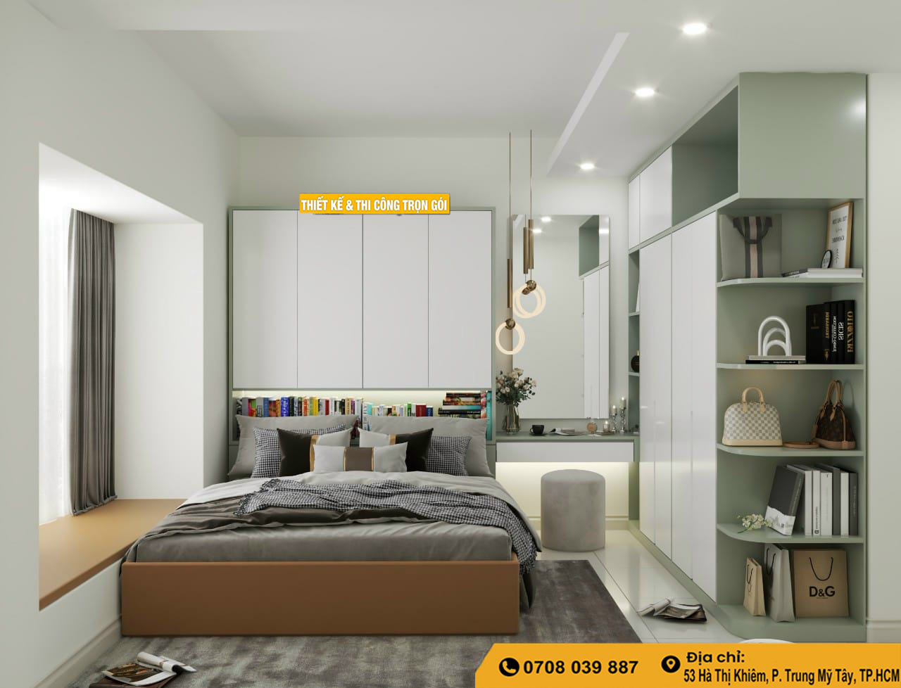 Thiết Kế Phòng Ngủ Kiểu Hàn Quốc
